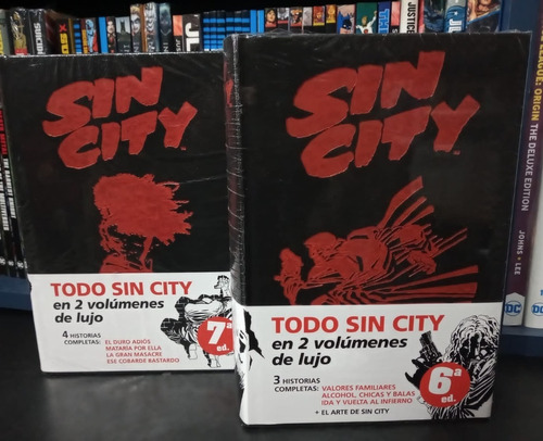 Sin City Edición Integral Pack Vol 1 Y 2 Norma (español)