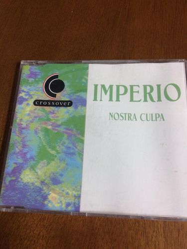 Cd Techno Imperio Nosttra Culpa Remixes Novo Importado (Usado)