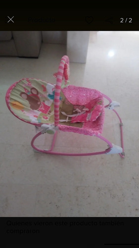 Imagen 2 de 3 de Silla Vibradora De Bebes 20 Trum