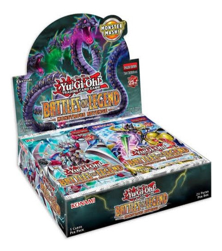 Yugioh Battles Of Legend Monstrous Revenge Display Inglés