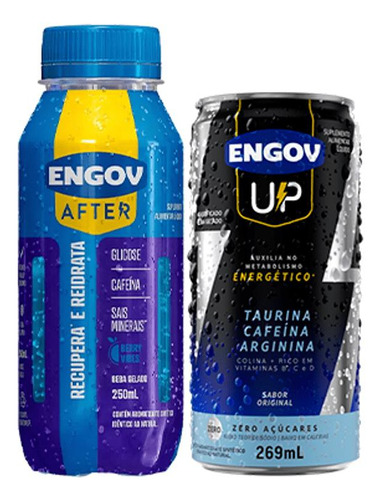Kit Engov After Berry Vibes + Energético Engov Up Original