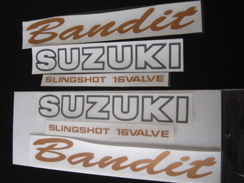 Calcos Suzuki Bandit 400 Con La Del Cuadro