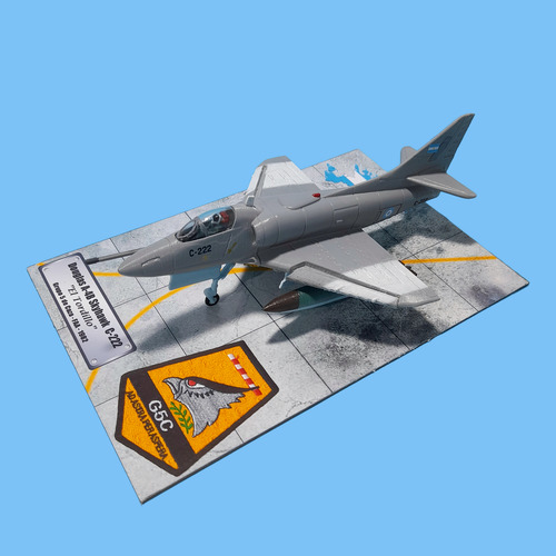 Maqueta Avión A Escala A-4b C222 Tordillo Argentino Malvinas