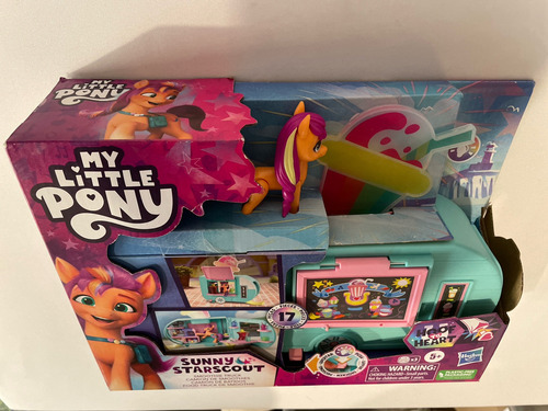 My Little Pony Sunny Starscout Camion De Smoothies Hasbro (Usado)