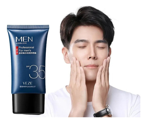 Bloqueador Solar Para Hombre Ps35 Contra Los Rayos Uv 60ml