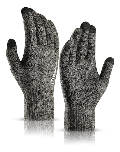 Guantes Trendoux P/ Hombre O Mujer, Talle Xl, Gris