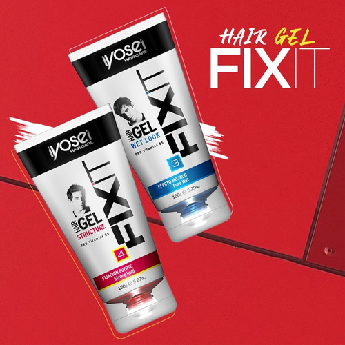 Imagen 2 de 2 de Gel Fixit Iyosei Fijación Fuerte Vitamina B5 X150g