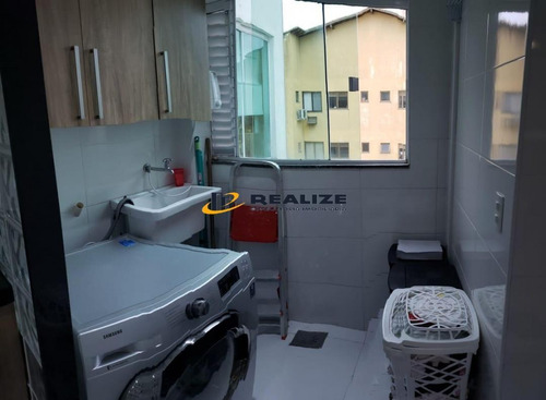 Imagem 5 de 15 de Apartamento No Flamboyant Com 2 Quartos E 1 Suíte Todo Em Porcelanato - 876