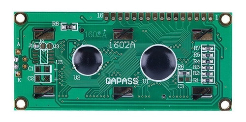 Lcd 16x2 1602 Back Light Verde