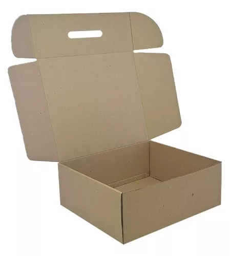 Cajas de Cartón de Una Pieza para Zapatos - 12 x 7 x 4, Kraft, 31