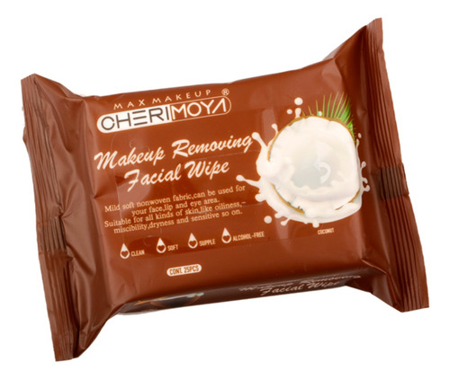 Cherimoya Toallitas Desmaquillantes Con Agua Micelar X 25 Un