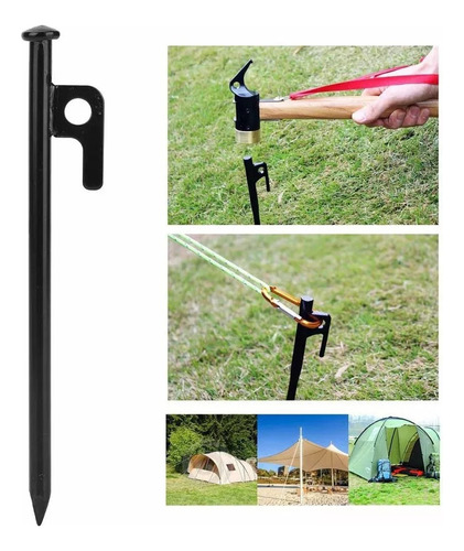 Set De Camping De Acero De 6 Piezas, Camping Al Aire Libre
