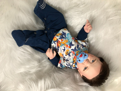 Bebê Reborn Tobiah - Olhos Azuis
