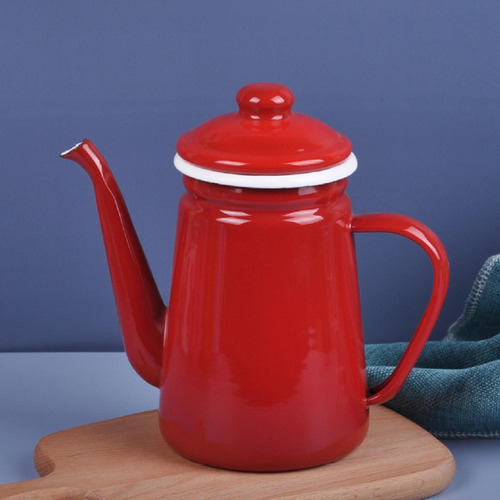 Cafetera Esmaltada De 1,1 L, Tetera Para Cocina, Tetera,.