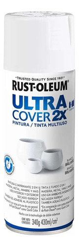 Pintura Aerosol Ultra Cover Rust Oleum Secado Rapido 430ml