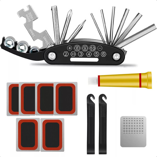Kit Herramientas Reparacion Bici Pinchazo Llanta Bicicleta