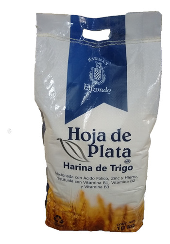 Harina De Trigo Hoja De Plata Bulto 10 Kg