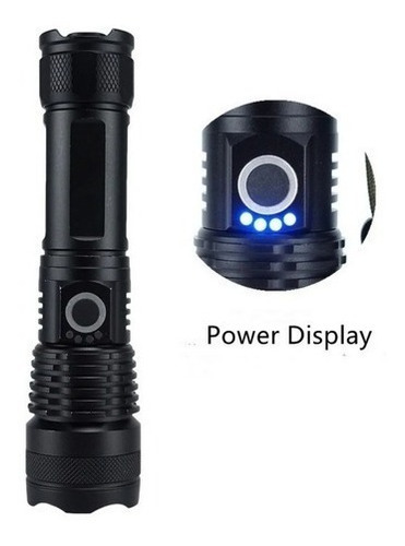 Lanterna Tática Led Recarregável Resistente Altomex Al-b1991