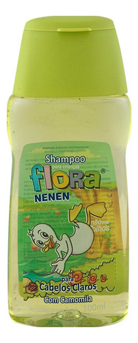 Shampoo Flora Nenen Camomila Cabelos Claros 100ml