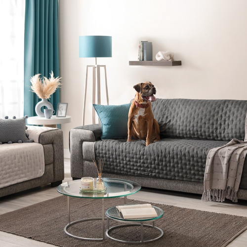 Protector De Sala Loveseat Gris Vianney