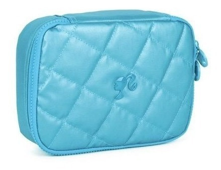 Imagem 9 de 9 de Kit Mochila Juvenil Notebook Rodinhas Barbie Metalizada G