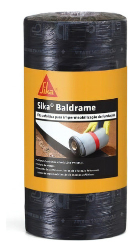 Manta Para Baldrame E Alicerce Autoadesiva - Sika 10mtx30cm