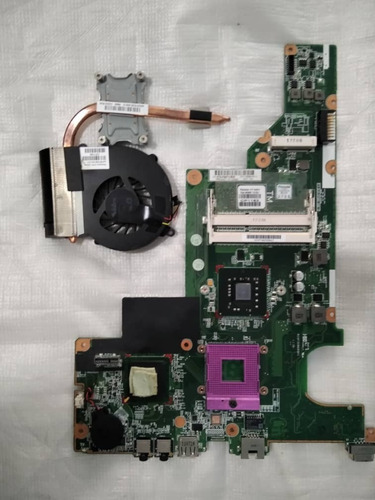 Imagen 1 de 2 de Hp Cq43 Cq57 Intel Placa Base Para Laptop S478-para Reparar