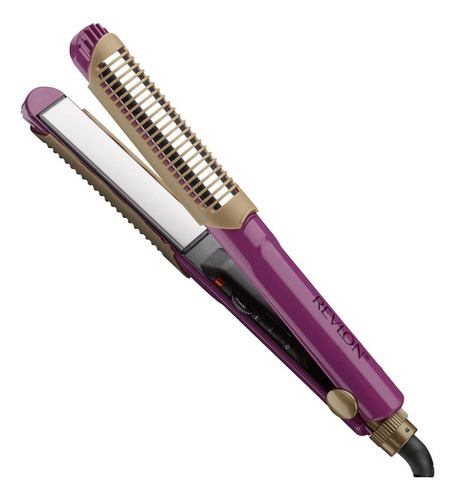 Plancha de cabello Revlon Nutrifusion 1" Straight RVST2123 violeta