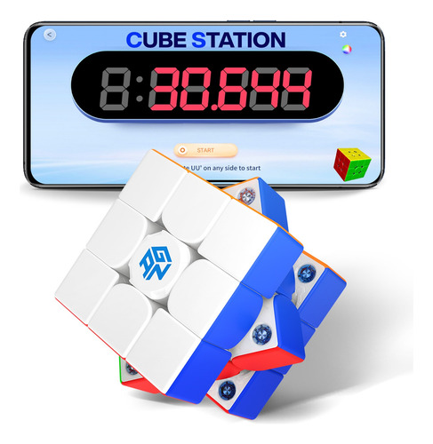 Gan 356 Icarry 2, Cubo Mágico Inteligente Recubierto De Uv