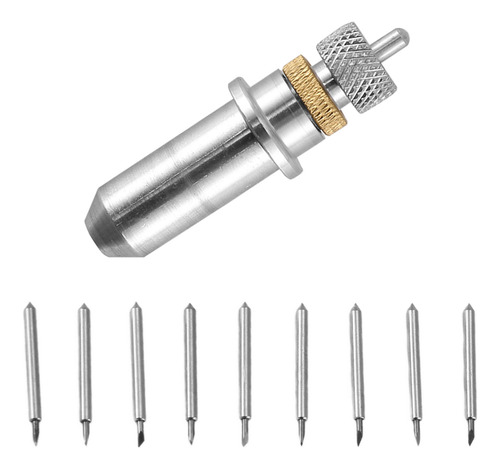 Soporte Para Cuchillas De Acero De Tungsteno Tallado En Acer