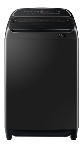 Imagen 1 de 6 de Lavadora automática Samsung WA17T6260B inverter negra 17kg 120 V