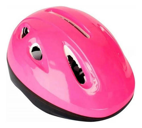 Casco Para Bici Rollers Azul Rosa Tun Tunishop Talle M