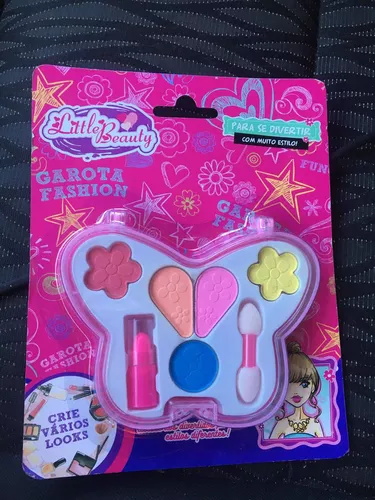 Kit Maquiagem Infantil Borboleta Estojo Makeup p/ Boneca - Zein - Maquiagem  infantil - Magazine Luiza