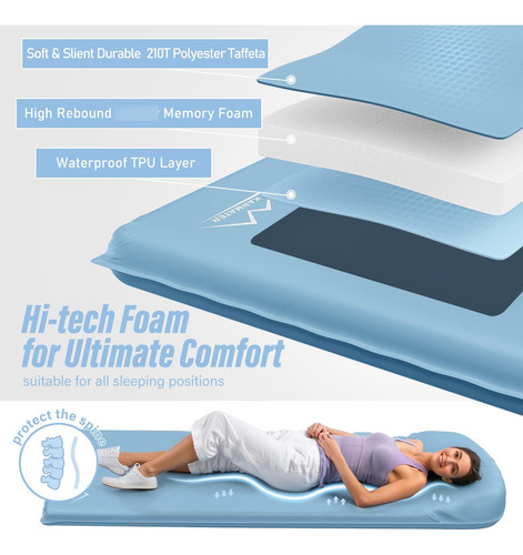 Almohadilla De Dormir Autoinflable Ultra Gruesa 3.1