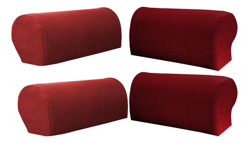 2 Pares ( Rojos) Elásticas Para Reposabrazos De Sofá Para