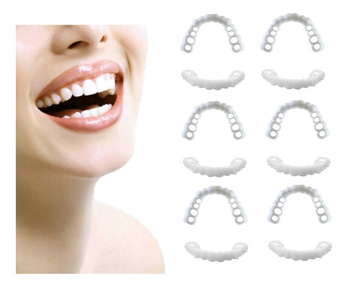 6×prótesis Dentales Superiores E Inferior B
