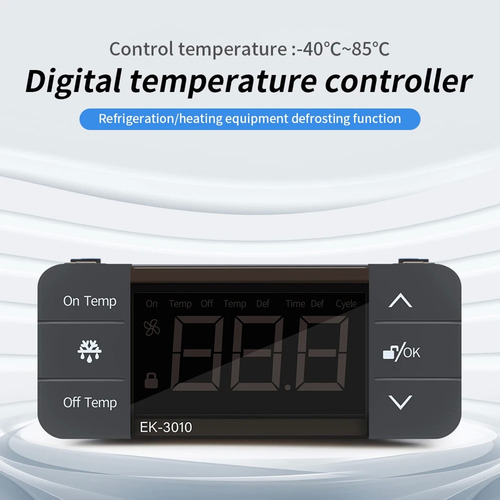 Controlador Digital De Temperatura, Interruptor De Calor Frí