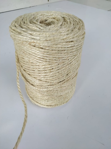 2 Rolo Corda Cordão Fio Sisal Sizal Cisal Cizal 4mm - Total De 330 Metros