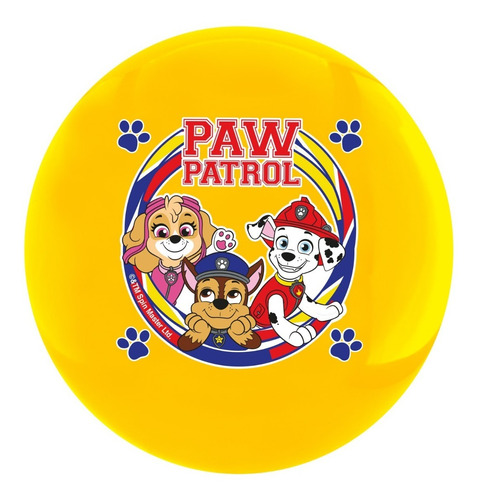 Pelota De Plástico Infantil Para Niños / Paw Patrol