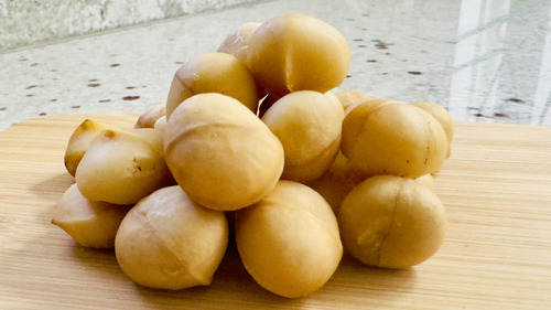 Nuez Macadamia Natural Pelada Premium Al Alto Vacío.