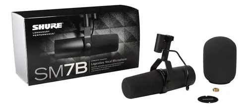 Microfone Vocal Dinâmico Cardióide Shure Sm7b | MercadoLivre