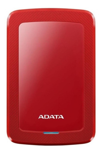 Disco duro externo Adata AHV300-4TU31 4TB rojo