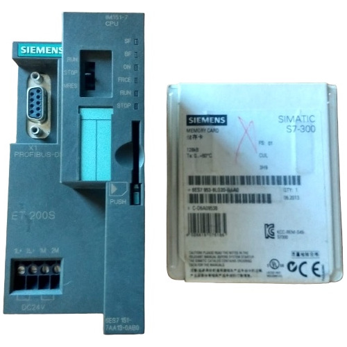Simatic Dp, Im151-7 Cpu Et200s 6es7151-7aa20-0ab0 Siemens (Usado)