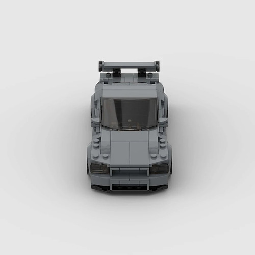 Nissan Skyline Gt-r R3 325pcs Bloques Construcción Moc