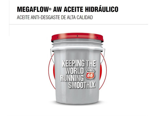 Aceite Hidraulico Megaflow Aw 68 Phillips66 Cubeta 19 Litros