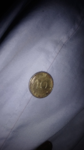 Moneda 10 Pfennig 1972 