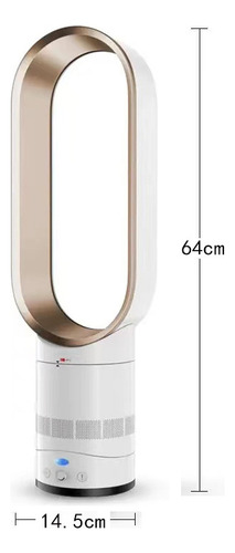 Ventilador Dorado 16 220v Silencioso De Escritorio/piso