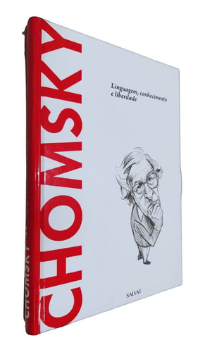 Livro Físico Coleção Descobrindo A Filosofia Volume 34 Chomsky Stefano Versace Linguagem, Conhecimento E Liberdade