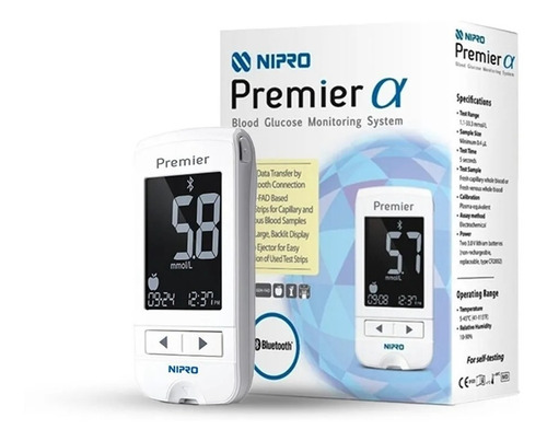 Glucometro Nipro Premier Con Bluehtooh 