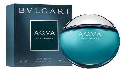 Perfume Bvlgari Aqua Aqva Pour Homme Edt 100 Ml Para Hombre